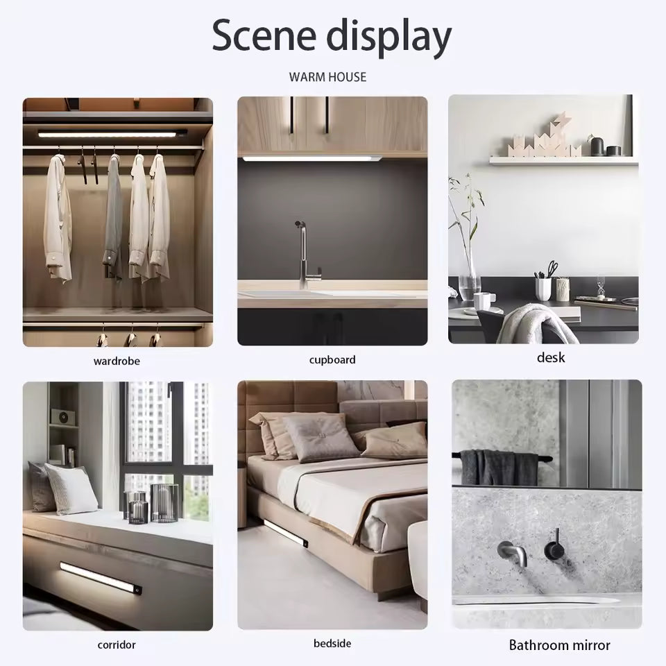 wireless LED motion sensor light